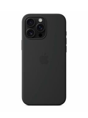APPLE | iPhone 16 Pro Max Silicone Case with MagSafe in Black